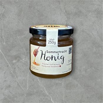 Sonsbecker Sommertracht-Honig – 250g Glas